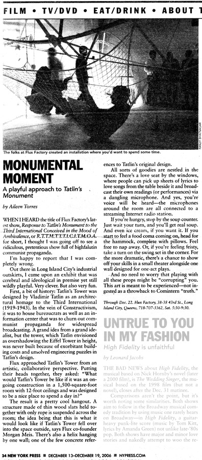 nypress review 14 dec 2006